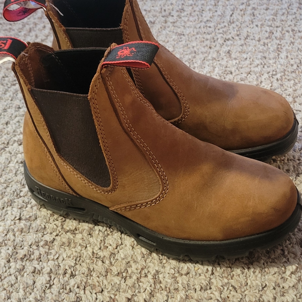 Redback Boots Brown Leather Men's Boots